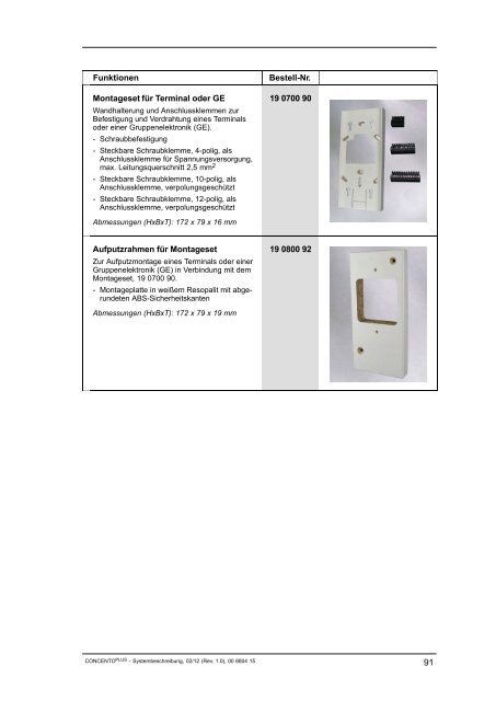 Systembeschreibung CONCENTO PLUS - Vitaris GmbH