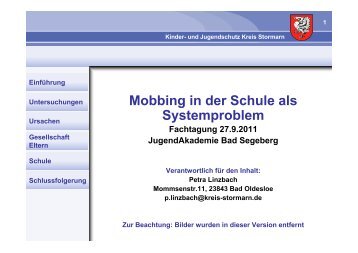 Mobbing in der Schule als Systemproblem