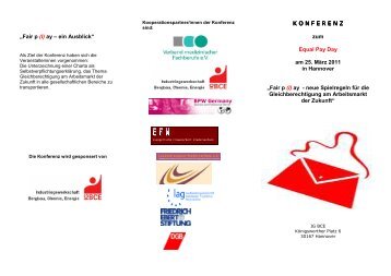 Einladungsflyer - Friedrich-Ebert-Stiftung