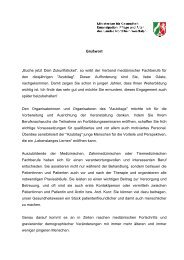 Lesen Sie hier das vollständige Grußwort - Verband medizinischer ...