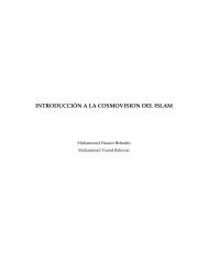 introducción a la cosmovision del islam - corporacion de cultura y ...