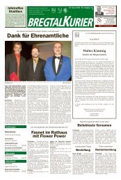 Ausgabe vom 30.01.2013 - Gemeinde VÃ¶hrenbach