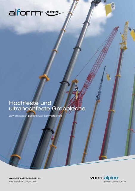 Hochfeste und ultrahochfeste Grobbleche - voestalpine