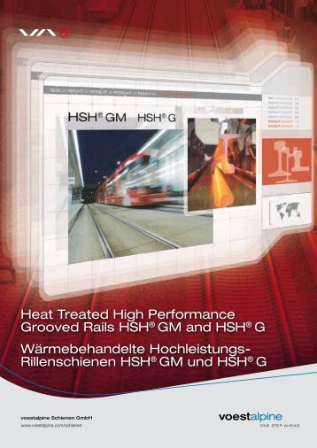 Heat Treated High Performance Grooved Rails HSH ... - voestalpine