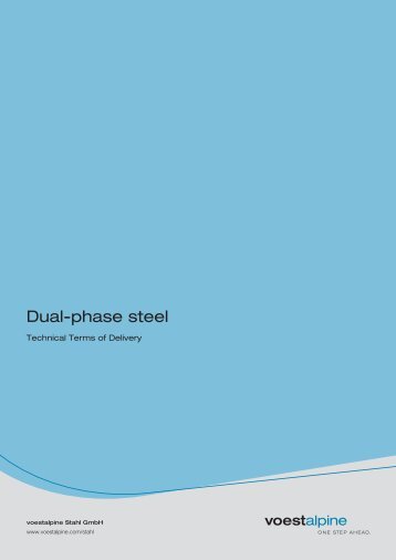 Dual-phase steel - voestalpine