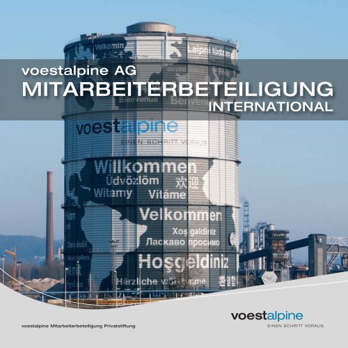 Mitarbeiterbeteiligung der voestalpine