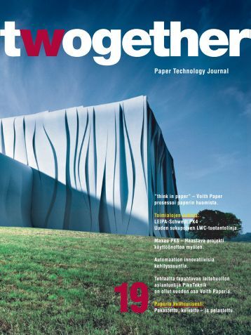 paper technology journal voith paper technology journal voith