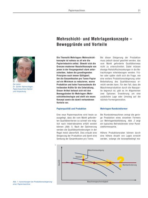 1 Sehr geehrter Kunde, lieber Leser, Voith-IHI Paper Technology ...