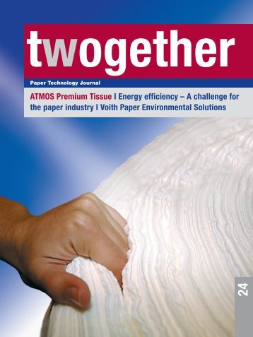 ATMOS Premium Tissue I Energy efficiency â A challenge for ... - Voith