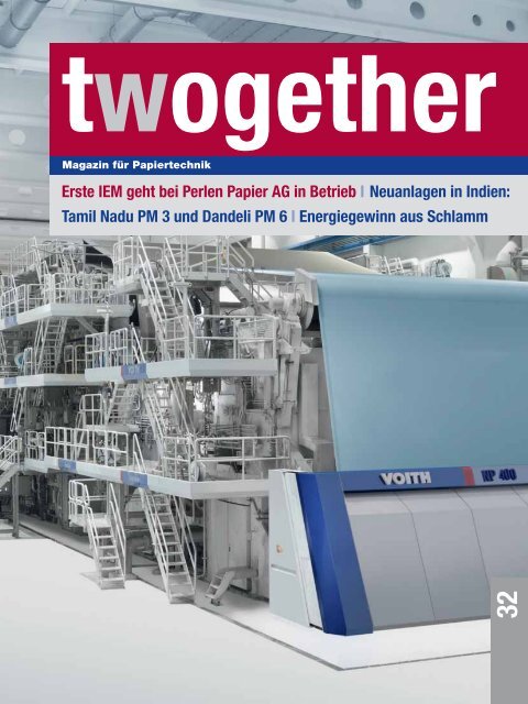 Erste IEM geht bei Perlen Papier AG in Betrieb I Neuanlagen ... - Voith