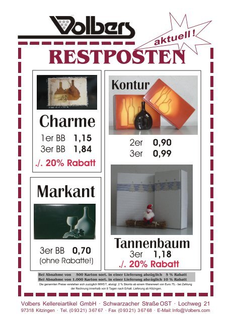 Restposten 09.cdr - Herzlich Willkommen Volbers Kellereiartikel ...