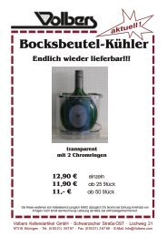 KW 26 BB Kühler - Herzlich Willkommen Volbers Kellereiartikel GmbH