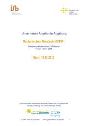 Systemische/r Berater/in (DGSF) - Systemisches Institut Augsburg ...