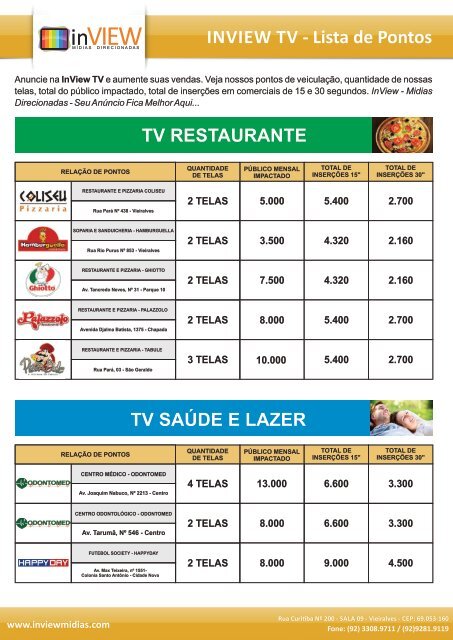 InVIEW Adesive - InView – Mídias Direcionadas