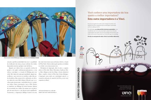 Quando o vinho encontra a arte - Artwine