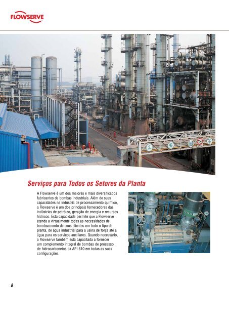Processamento de Produtos Químicos - Flowserve Corporation