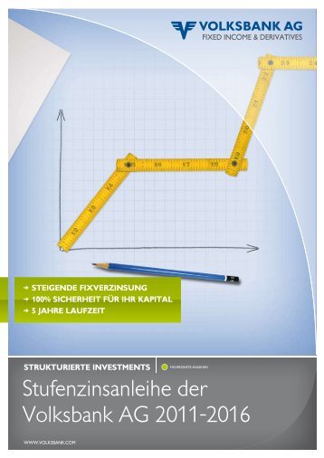 Stufenzinsanleihe der Volksbank AG 2011-2016