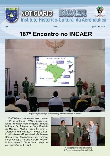 NOTICIÁRIO INCAERnº 54 - incaer - Força Aérea Brasileira