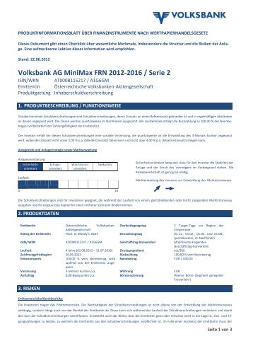 OEVAG PIB Muster variable Verzinsung final draft - Volksbank