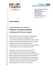 Pressemeldung Volksbank unterstützt Schülerläufe - Volksbank eG ...