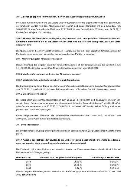 Bedingungen - Volksbank AG