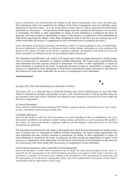 I This document constitutes the base prospectus of ... - Volksbank AG