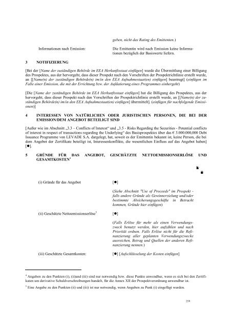 I This document constitutes the base prospectus of ... - Volksbank AG