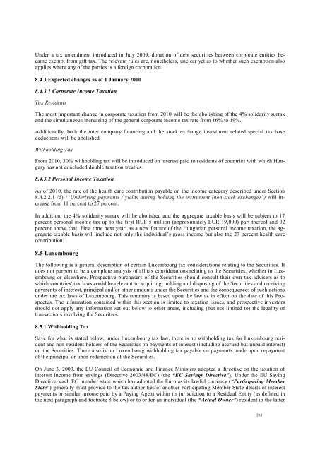 I This document constitutes the base prospectus of ... - Volksbank AG