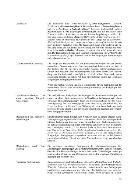 I This document constitutes the base prospectus of ... - Volksbank AG