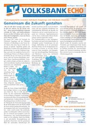 VOLKSBANKECHO - Volksbank Chemnitz eG