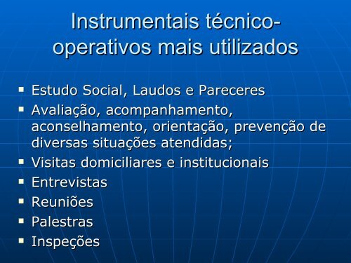 O trabalho do assistente social no âmbito sócio-jurídico - depen - pr