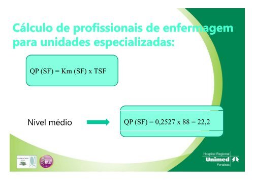 DIMENSIONAMENTO DIMENSIONAMENTO DE PESSOAL - SBHCI