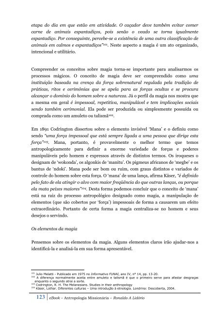 eBook - Antropologia Missionária - Ronaldo Lidorio - Juvep