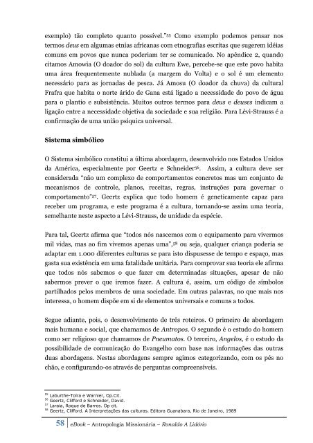 eBook - Antropologia Missionária - Ronaldo Lidorio - Juvep