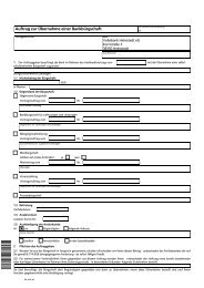 Auftrag zur Übernahme einer Bankbürgschaft - Volksbank Helmstedt ...