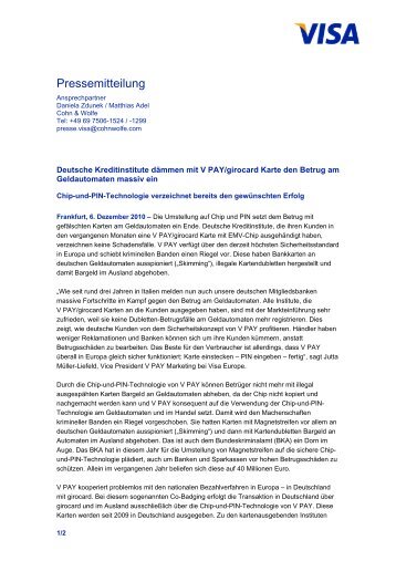 V PAY dämmt Betrug ein - Volksbank Helmstedt eG