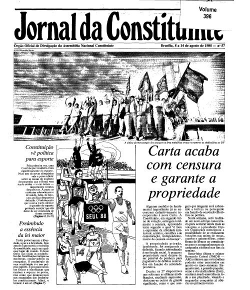 Jornal da Constituinte - Câmara dos Deputados