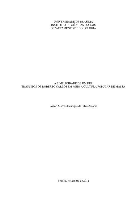 O Rei do Samba  Ambiente de Leitura Carlos Romero