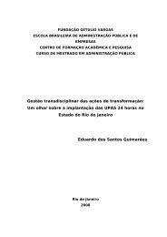 fundação getúlio vargas – fgv - ECG / TCE-RJ - Governo do Estado ...