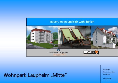 Wohnpark Laupheim âMitteâ - Volksbank Laupheim eG
