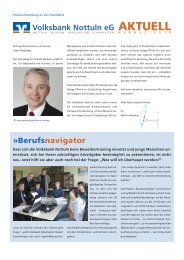 Ausgabe 03/2010 - Volksbank Nottuln eG