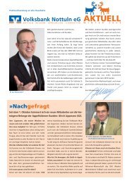 Ausgabe 04/2009 - Volksbank Nottuln eG