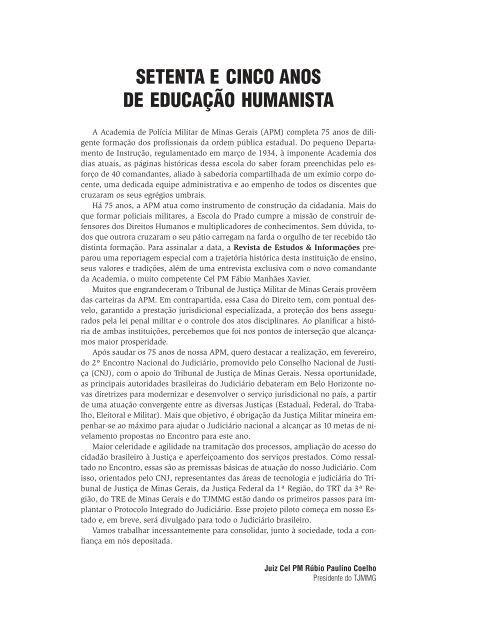 24 - Tribunal de Justiça Militar do Estado de Minas Gerais