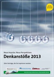 Denkanstöße 2013 - Volksbank Rottweil