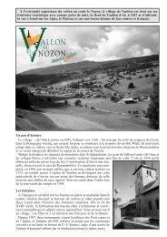 Présentation de la commune 2003 - Vaulion