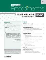 ICMS • IPI • ISS DF/GO - Cenofisco