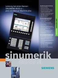 SIEMENS SINUMERIK 802D sl (PDF)