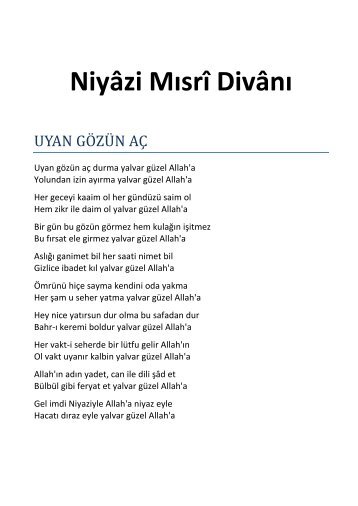 Niyazi_Misri_Divani