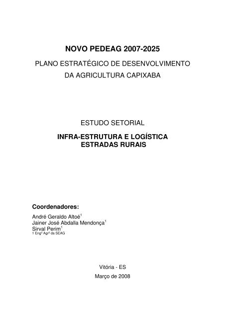 NOVO PEDEAG 2007-2025 - Seag