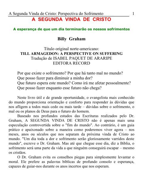 Livro Como Jesus Cristo Salvou A Minha Vida - 06 Ed em Promoção na  Americanas